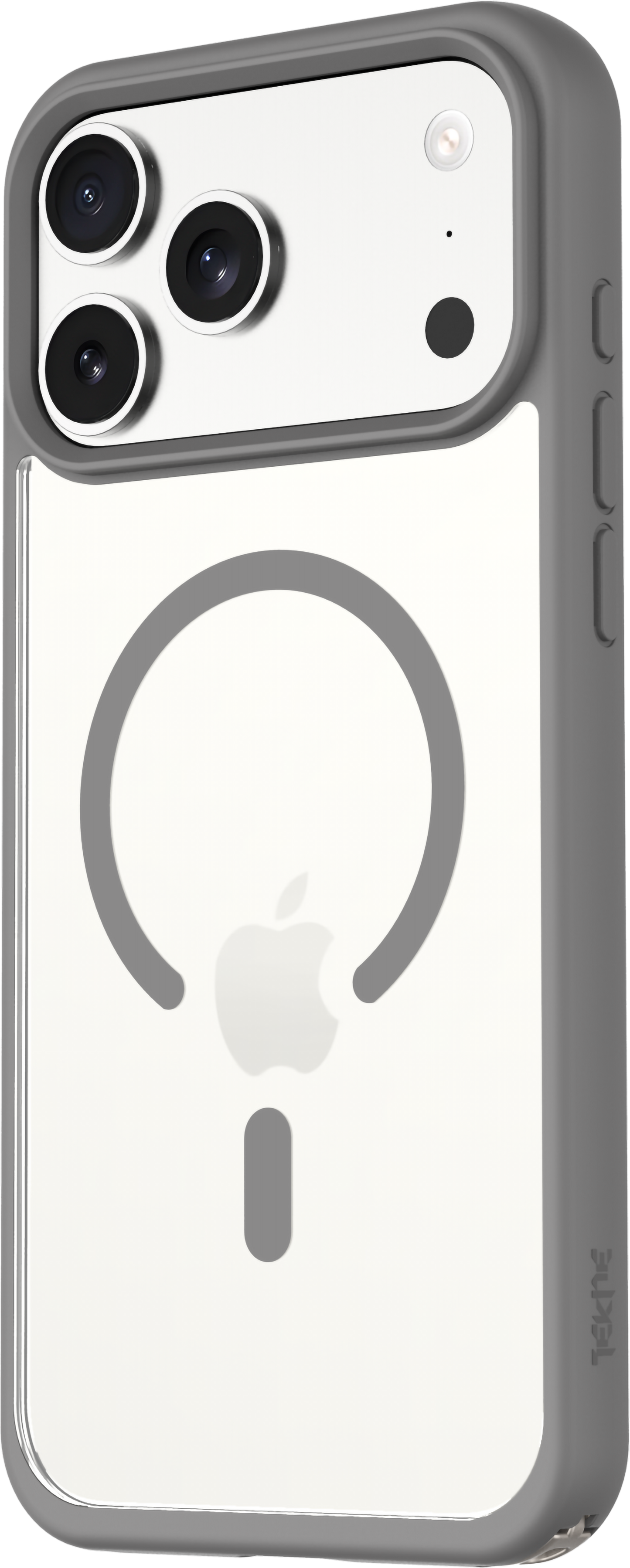 TEKNE Hybrid Schutzhülle für iPhone 17 Pro Max-Grau