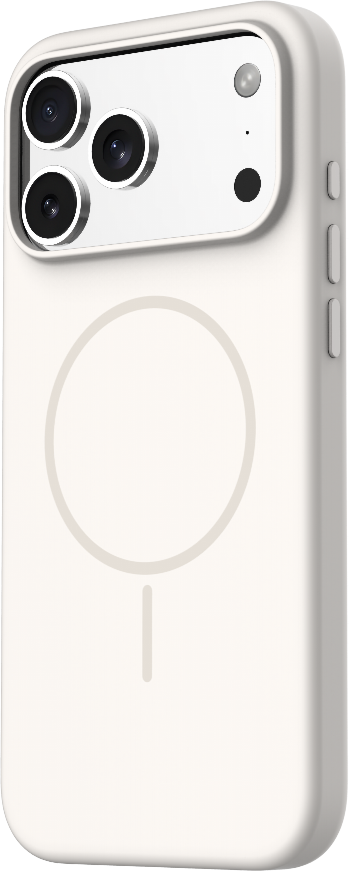 TEKNE Glanz Hartschale für iPhone 17 Pro Max-Beige