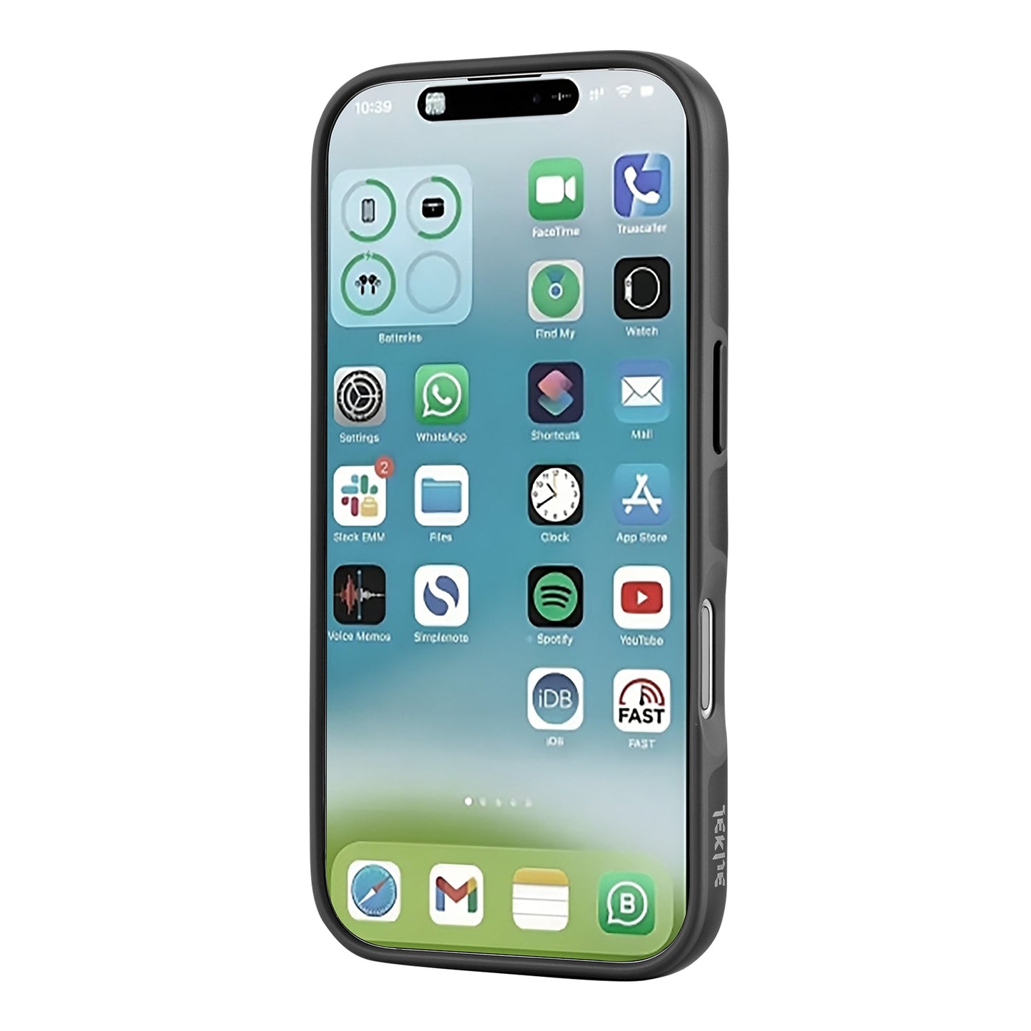 TEKNE Solid MagSafe Hülle für iPhone 17-Schwarz