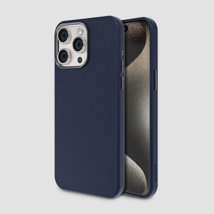 Gripp HERITAGE XTREME Magsafe Hülle für Apple iPhone 15 Pro Max – Blau