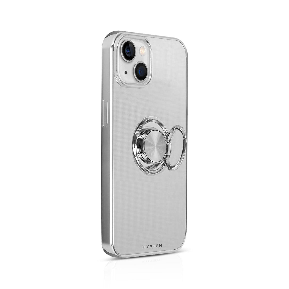 HYPHEN Ring Case - Silber - iPhone 14 - 6.1
