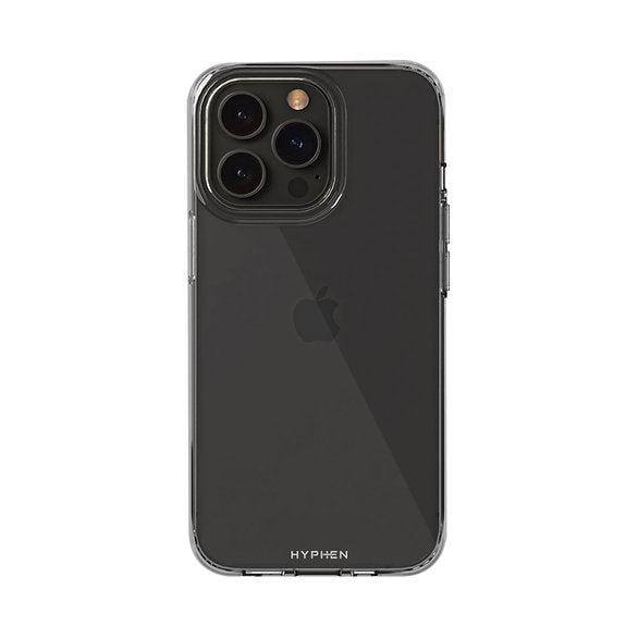 HYPHEN AIRE Clear Soft Case – iPhone 14 Pro – Schwarz