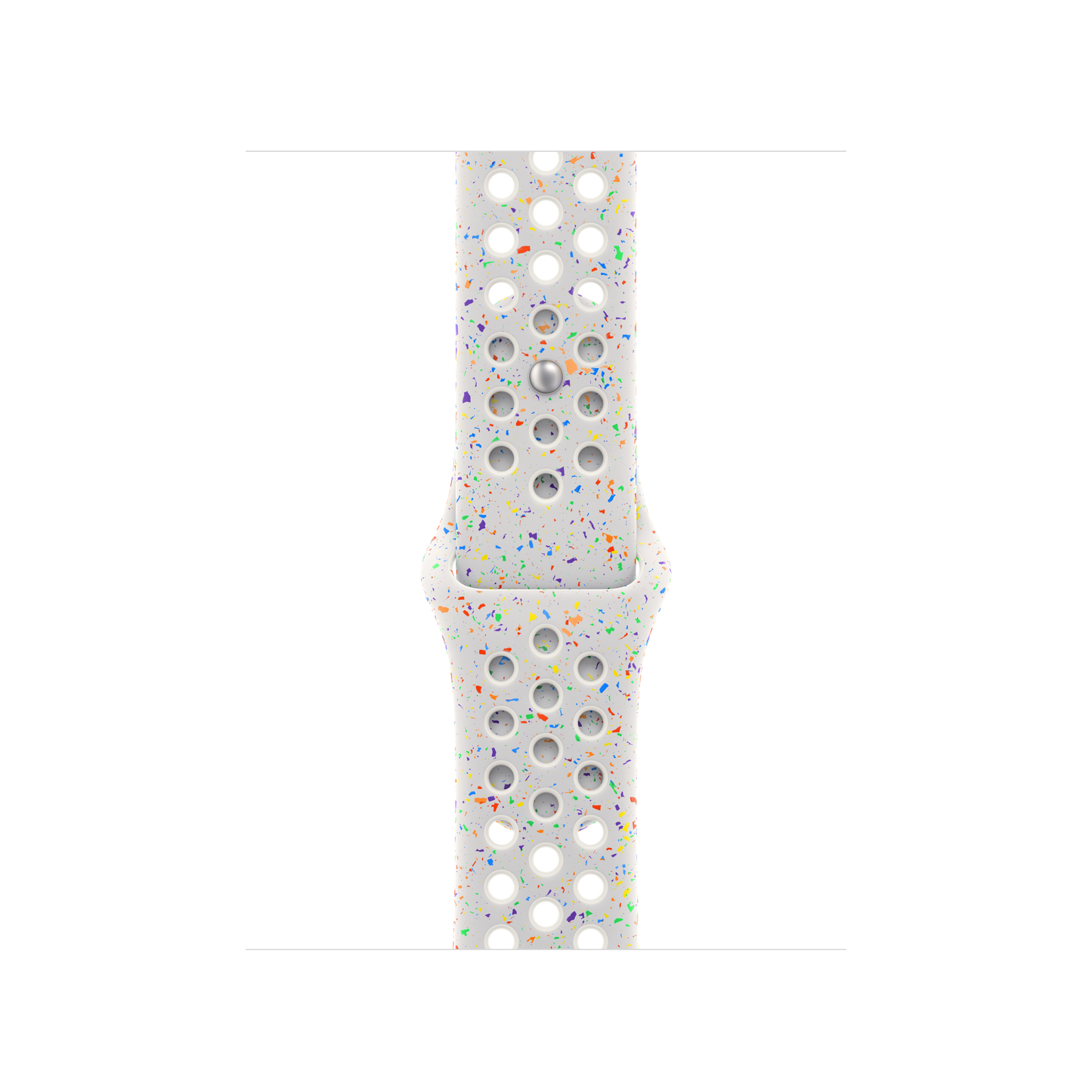 42mm Reines Platin Nike Sportarmband – M/L