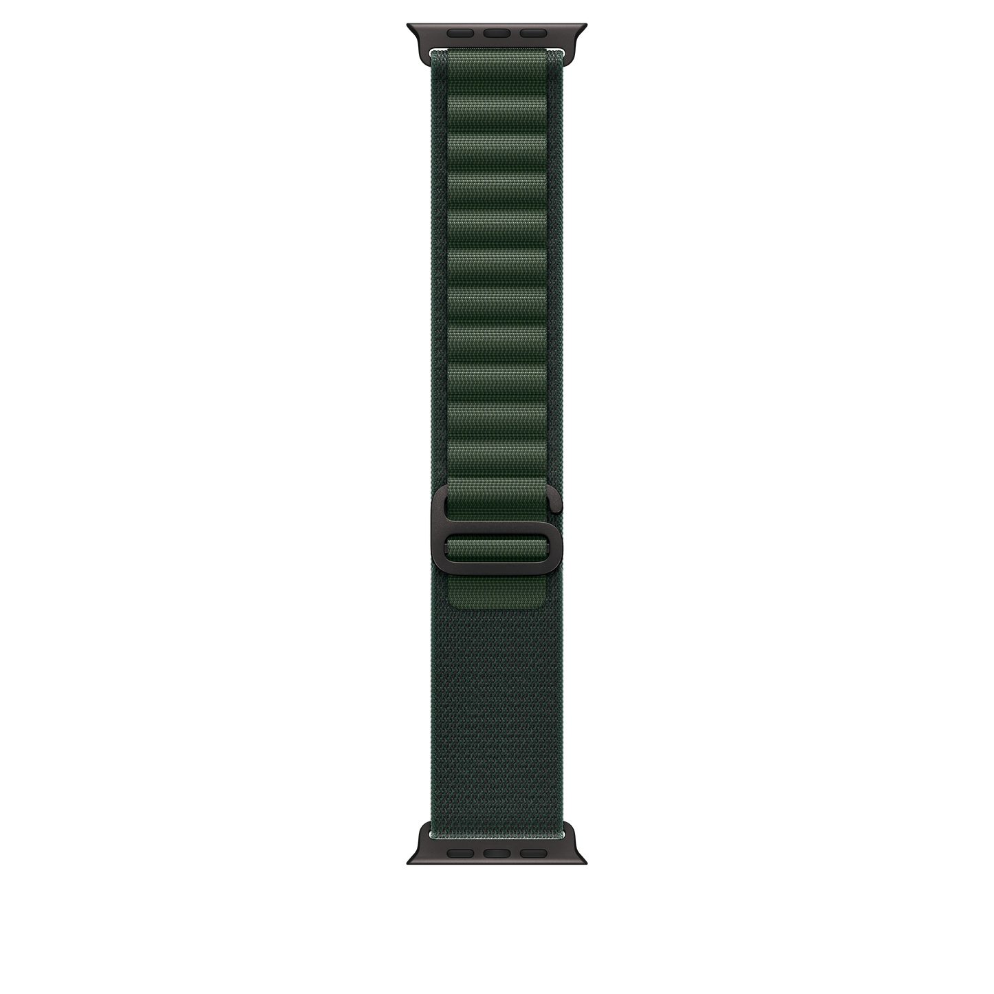 49mm dunkelgrünes Alpine Loop – Klein – Schwarze Titan-Oberfläche