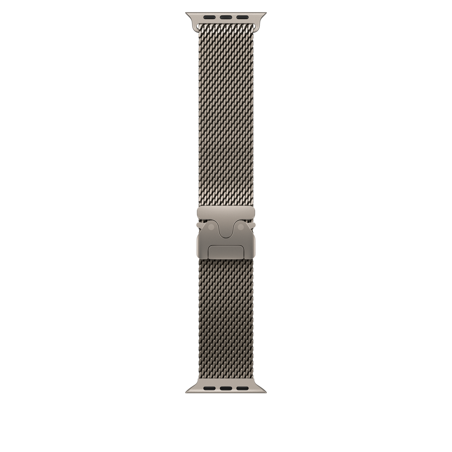 49mm Natürliches Titan Mailänder Armband - Groß