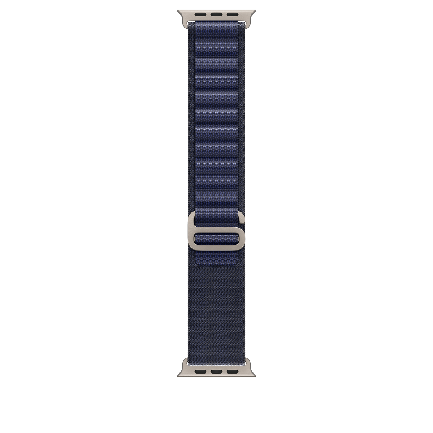 49mm Navy Alpine Armband - Medium - Titan Natur