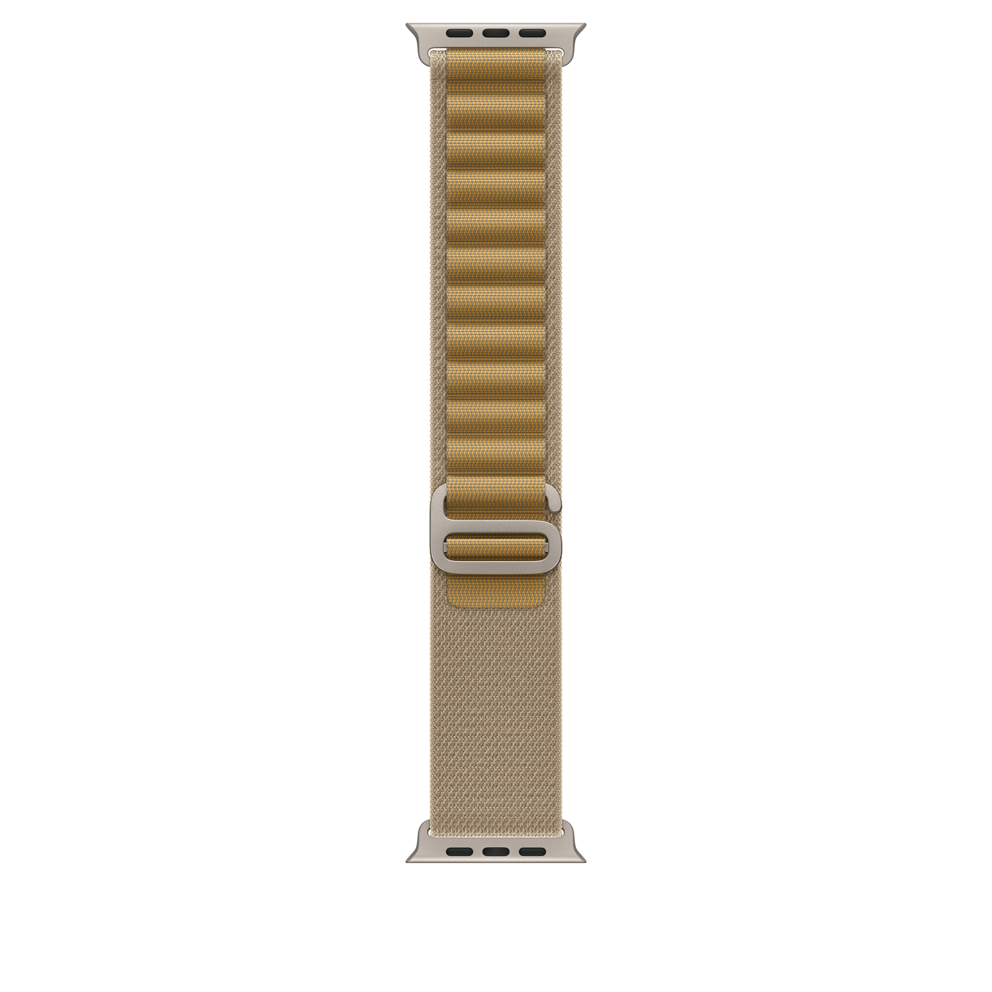 49mm Tanfarbenes Alpine Loop – Klein – Naturtitan-Finish