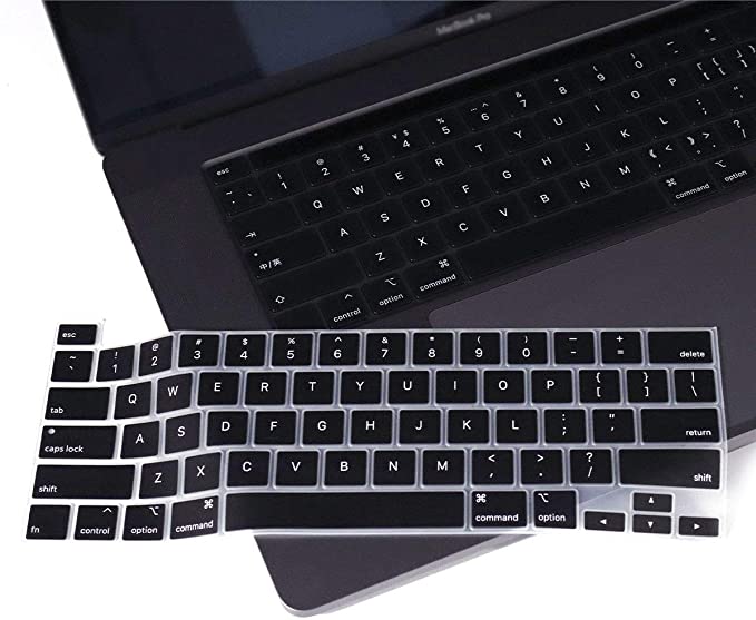 Neopack Silikon-Tastaturschutz für MacBook Pro 14,2" - Magic Keyboard - Schwarz