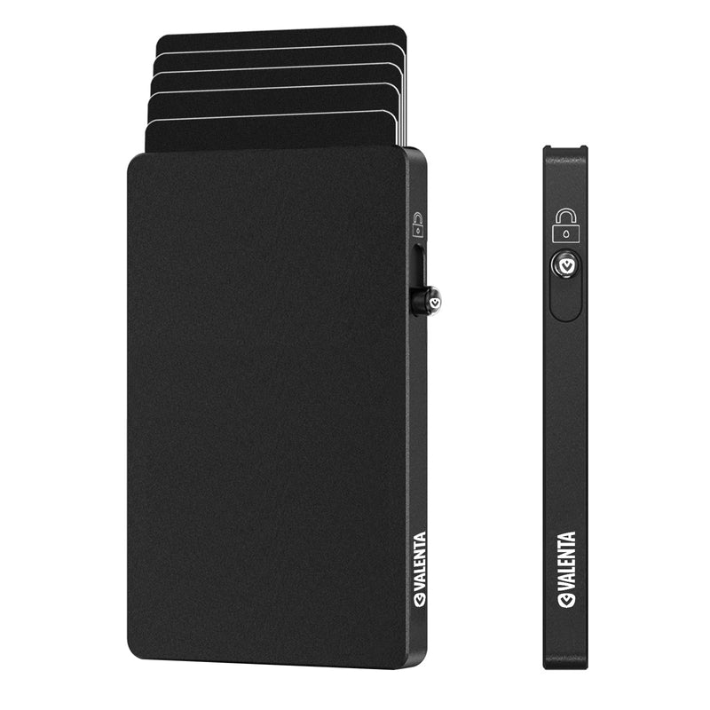Valenta Cardprotector Aluminium Magsafe Schwarz