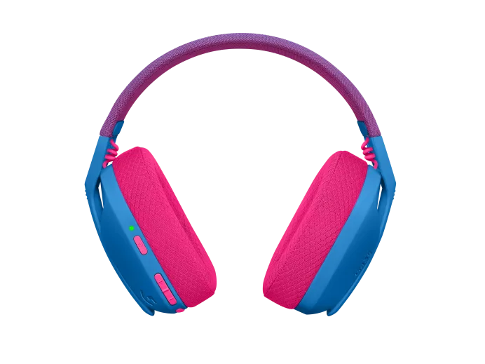 Logitech G435 Kabelloses Headset – Blau und Himbeere