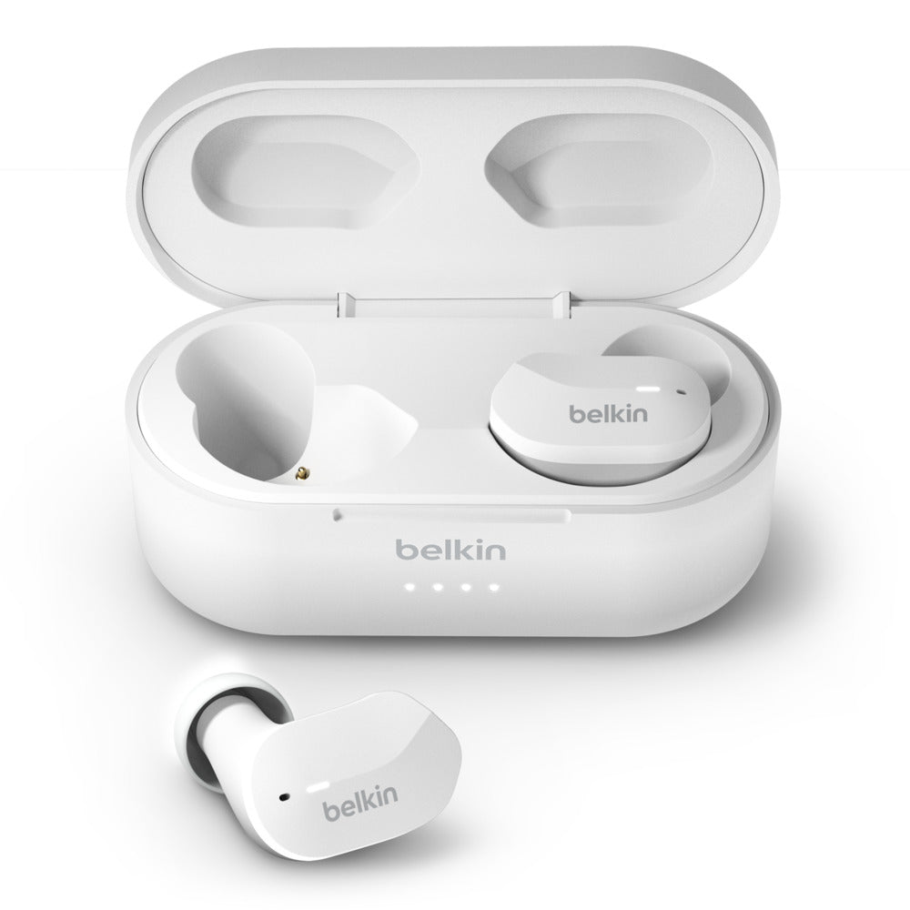 Belkin True-Wireless-Kopfhörer – Weiß