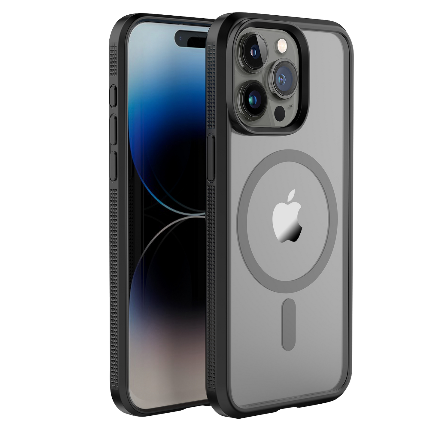 Pulse Armor Magsafe Hülle für iPhone 15 Pro Schwarz