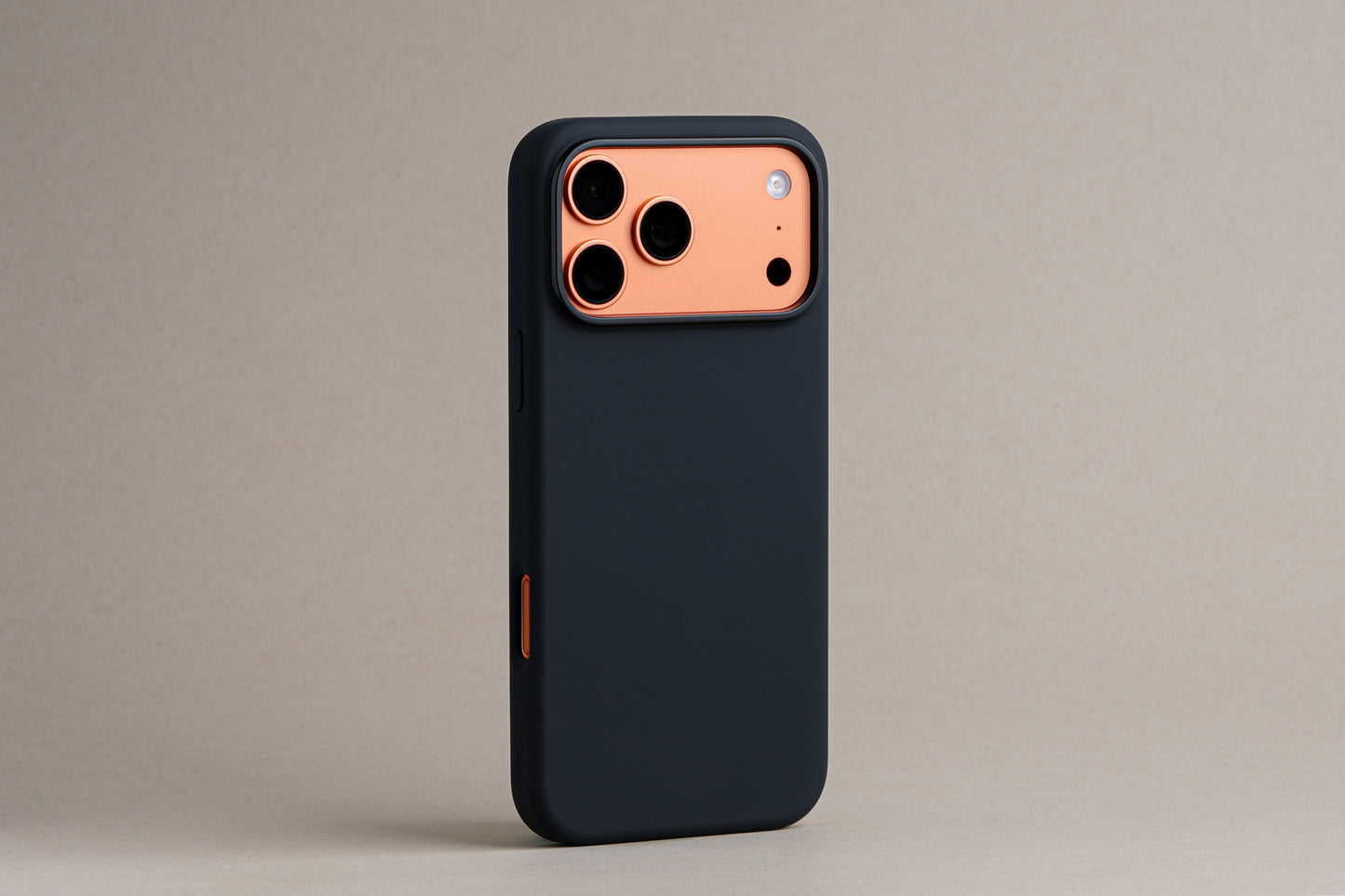 Tekne Silikonhülle Kompatibel mit MagSafe für iPhone 17 Pro Max – Schwarz