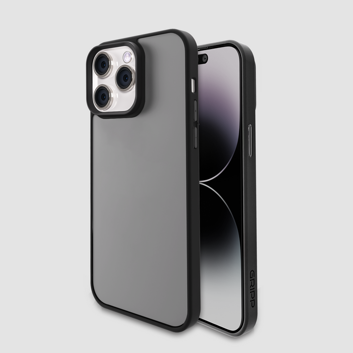 Gripp Bolt Schutzhülle für Apple iPhone 15 Pro (6.1) - Schwarz
