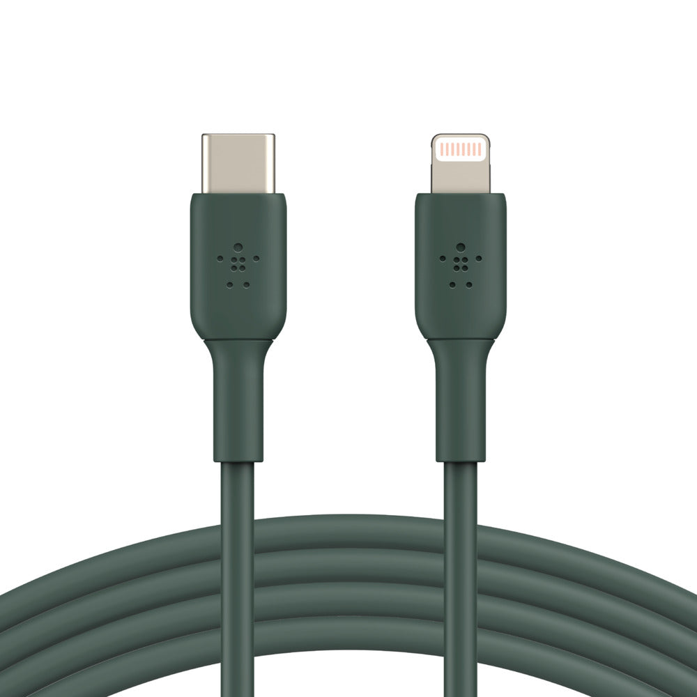 Belkin PVC C-LTG 1M – C auf Lightning – Mitternachtsgrün