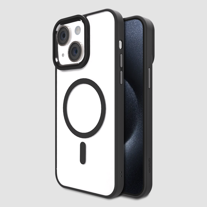 Gripp CLARION MAGSAFE Hülle für Apple iPhone 15 (6.1) - Schwarz