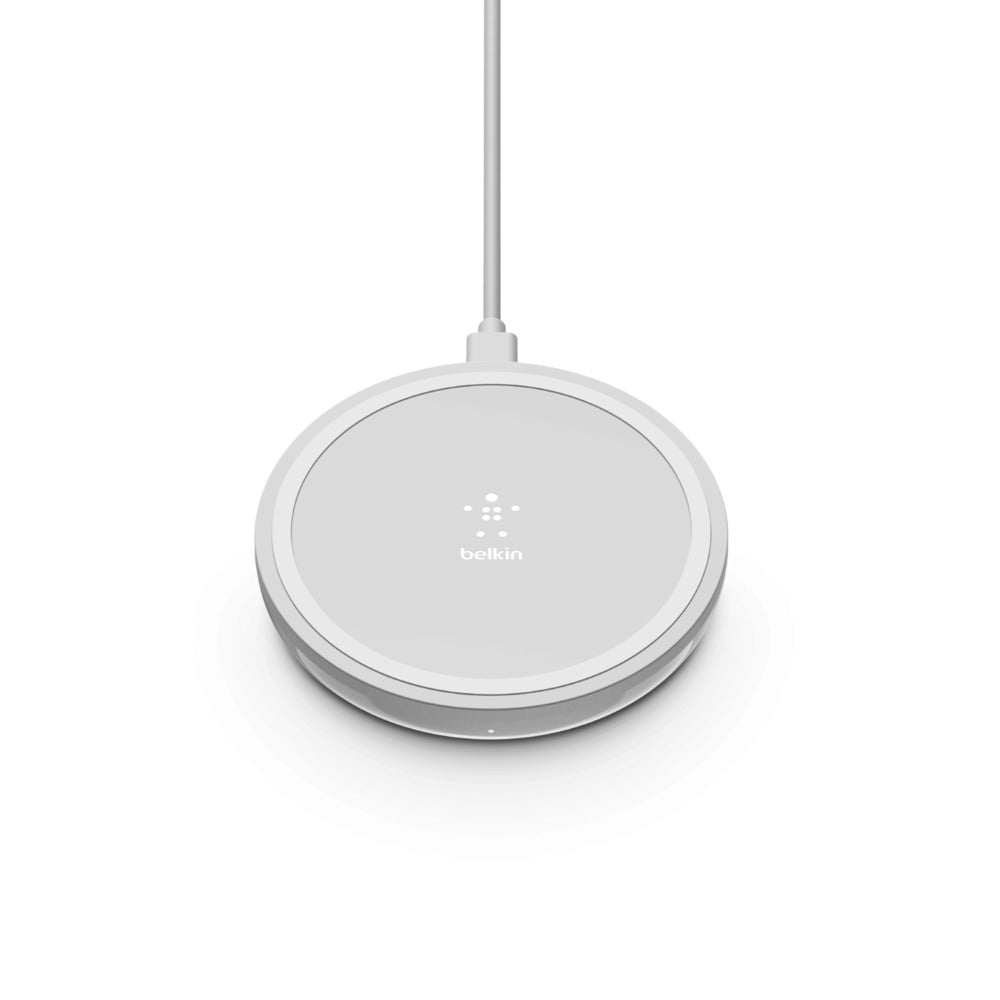 Belkin BOOST UP Wireless Charging Pad 10W (Netzteil nicht enthalten) – Weiß