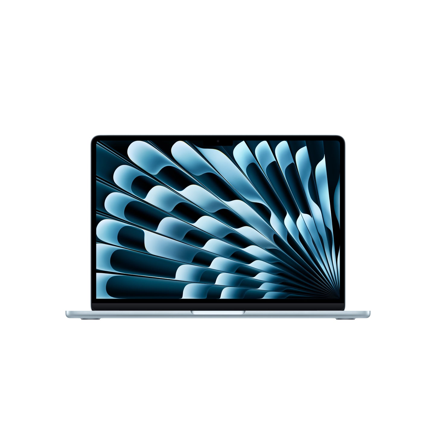 13″ MacBook Air: Apple M4 Chip mit 10‑Core CPU und 8‑Core GPU, 256 GB SSD – Himmelblau