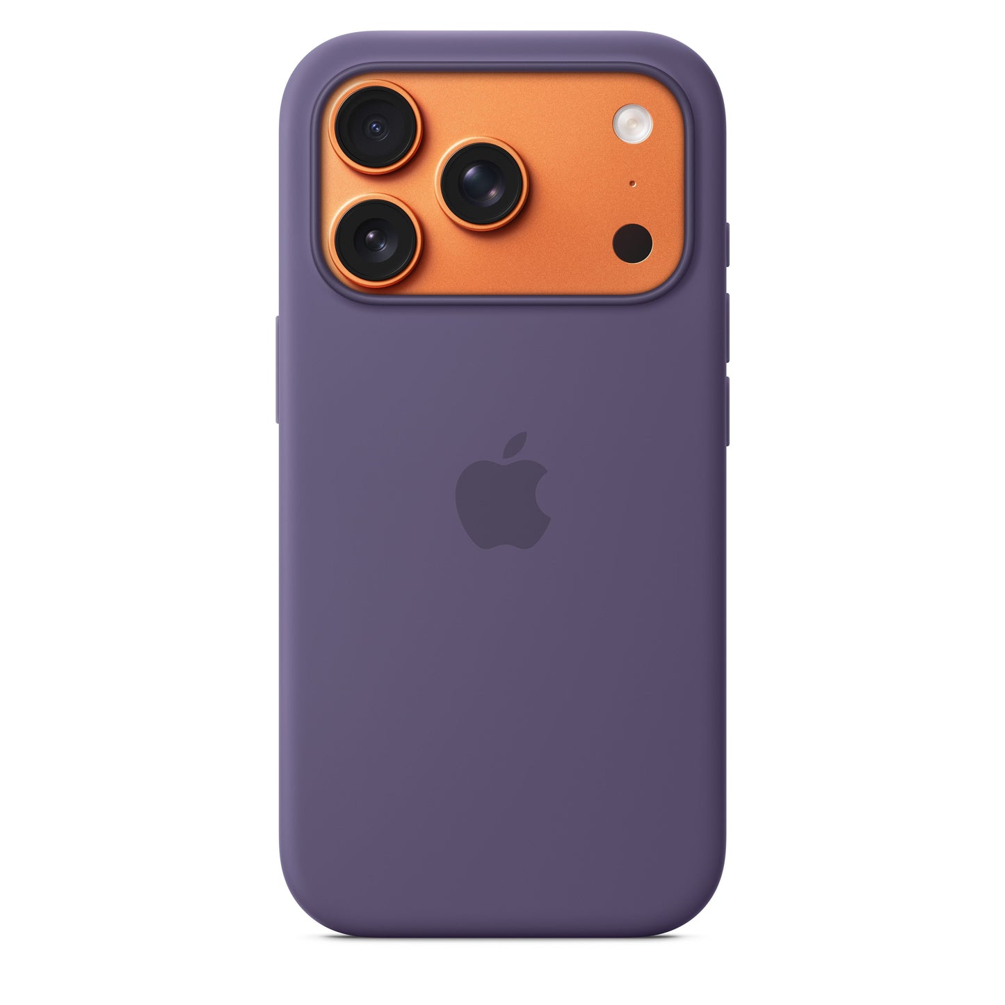 iPhone 17 Pro Silikon Case mit MagSafe – Lila Nebel