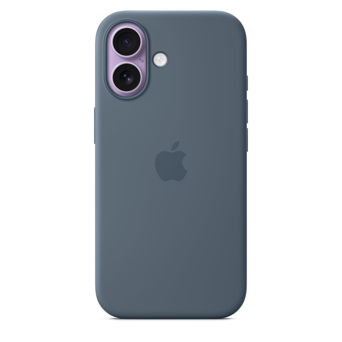 iPhone 17 Silikon Case mit MagSafe – Ankerblau