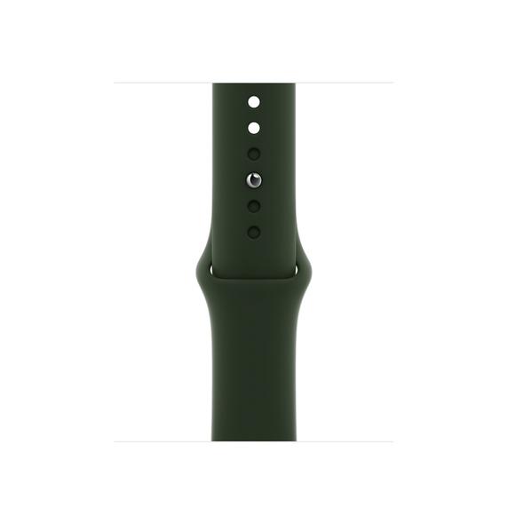 Apple 44mm Sportarmband Zyperngrün – Regulär