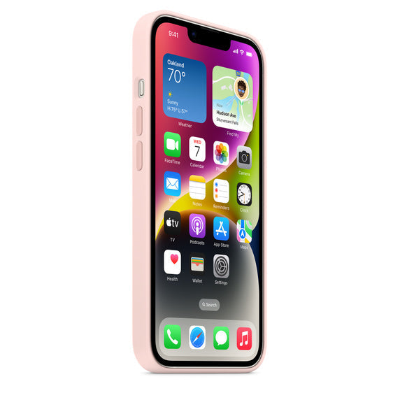 Apple Silikon Case mit MagSafe für iPhone 14