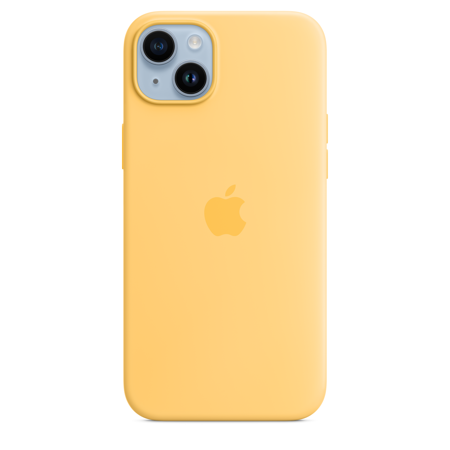 iPhone 14 Plus Silikon Case mit MagSafe - Sunglow
