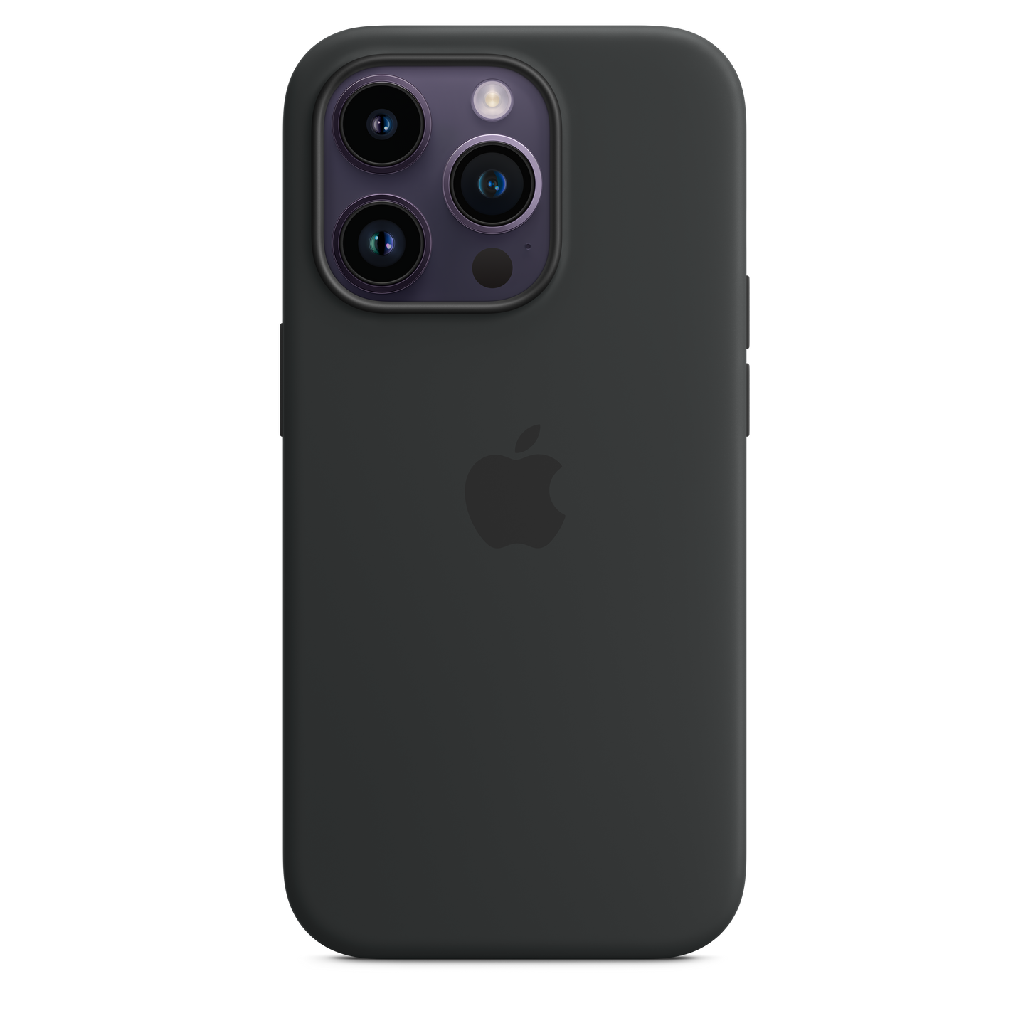 iPhone 14 Pro Silikon Case mit MagSafe - Mitternacht