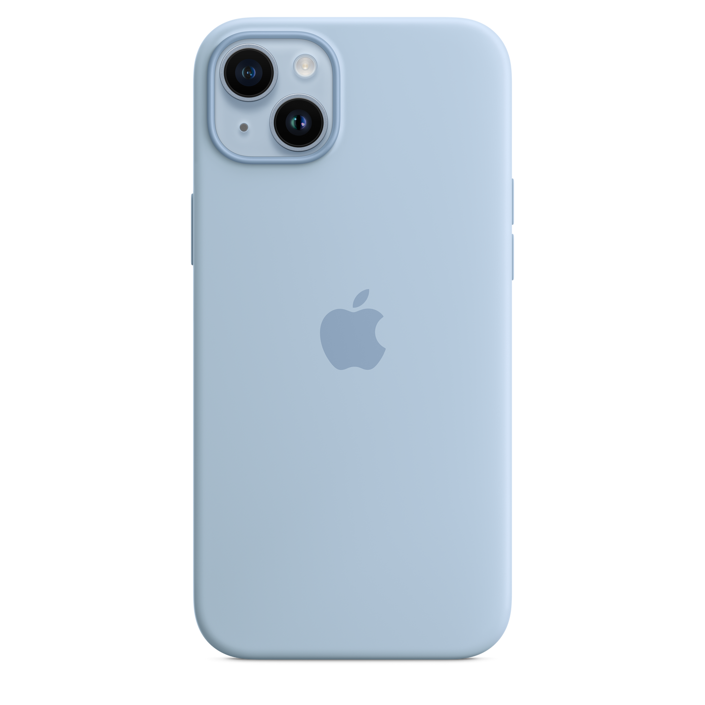 iPhone 14 Plus Silikon Case mit MagSafe – Himmel