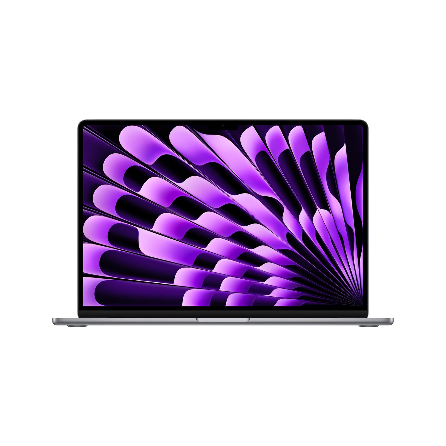 15″ MacBook Air: Apple M3 Chip mit 8‑Core CPU und 10‑Core GPU, 256 GB SSD – Space Grau