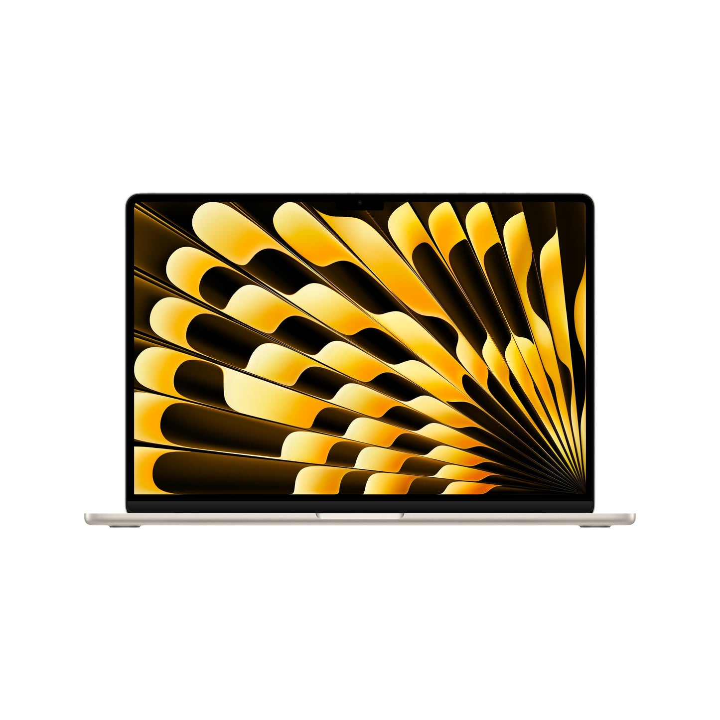15-Zoll MacBook Air: Apple M3 Chip mit 8‑Core CPU und 10‑Core GPU, 512 GB SSD – Starlight