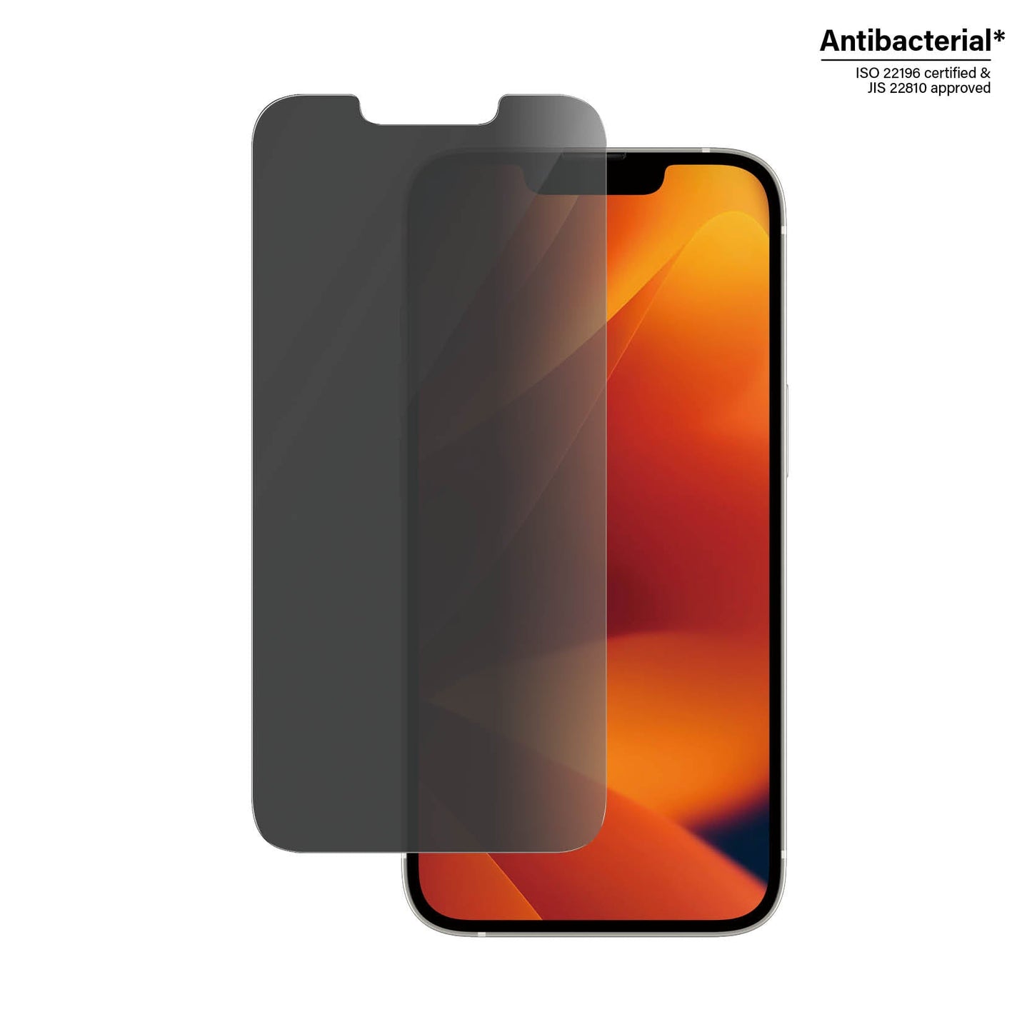 PanzerGlass™ Classic Fit Blickschutzfolie für iPhone 14, iPhone 13/13 Pro