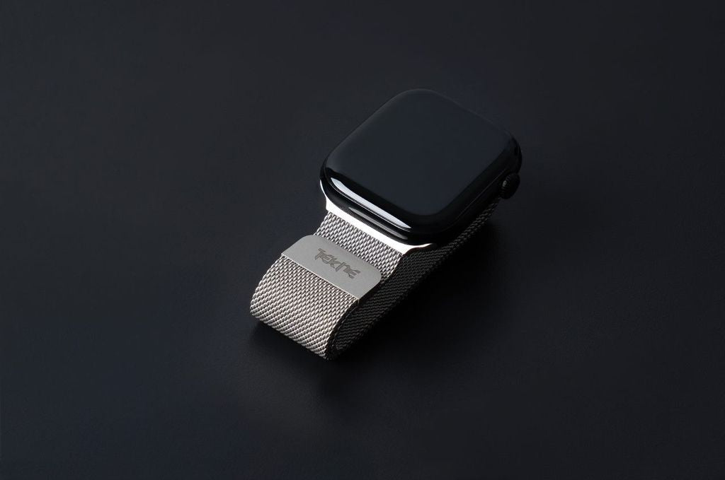 Tekne Classic Mailänder Armband | Dual-Magnet, Edelstahl, Schnellverschlussband