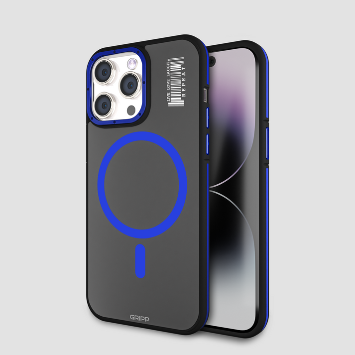 Gripp Raigor Magsafe Hülle für Apple iPhone 15 Pro Max (6.7) - Blau