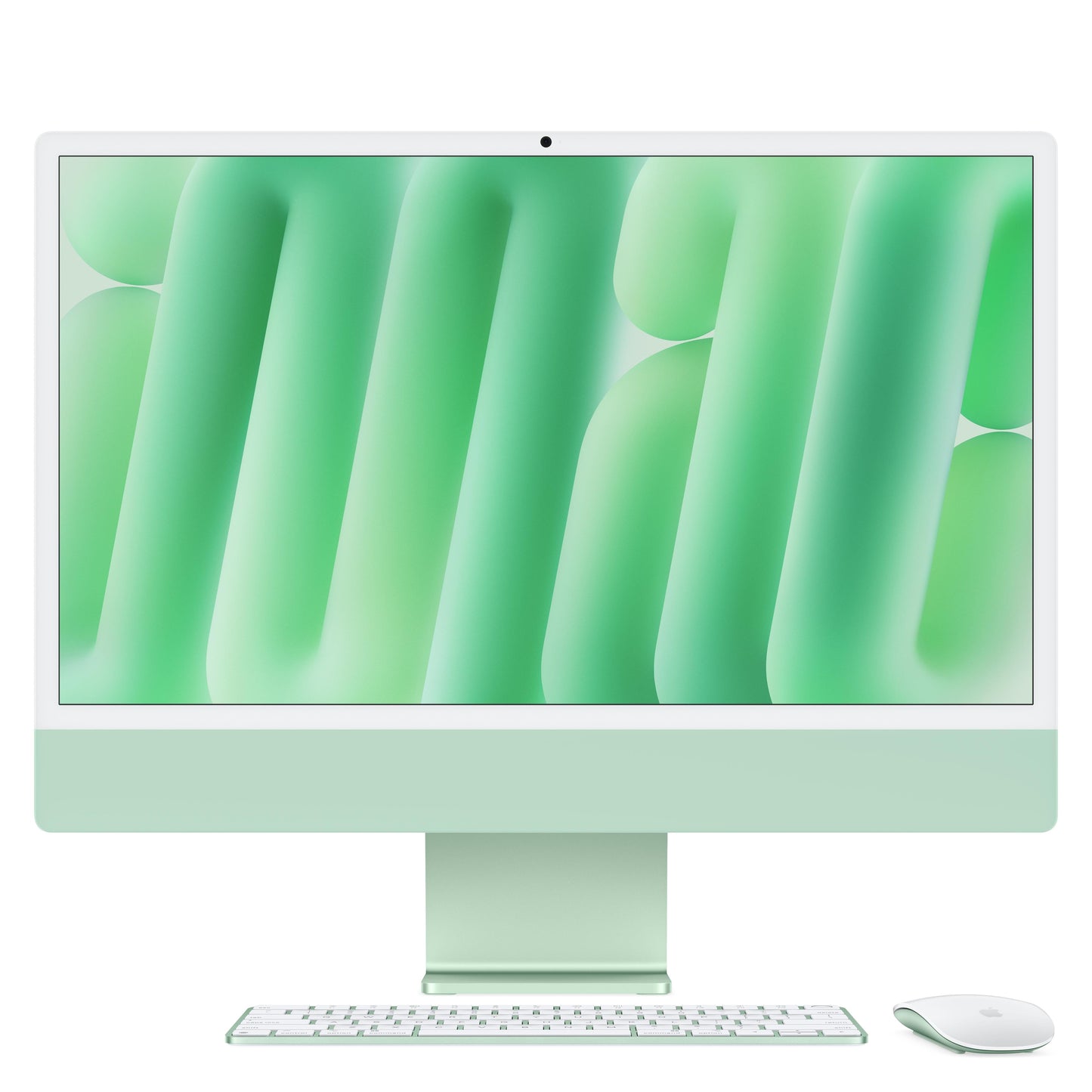 24-Zoll iMac mit Retina 4.5K Display: Apple M4 Chip mit 10-Core CPU und 10-Core GPU, 512GB SSD - Grün