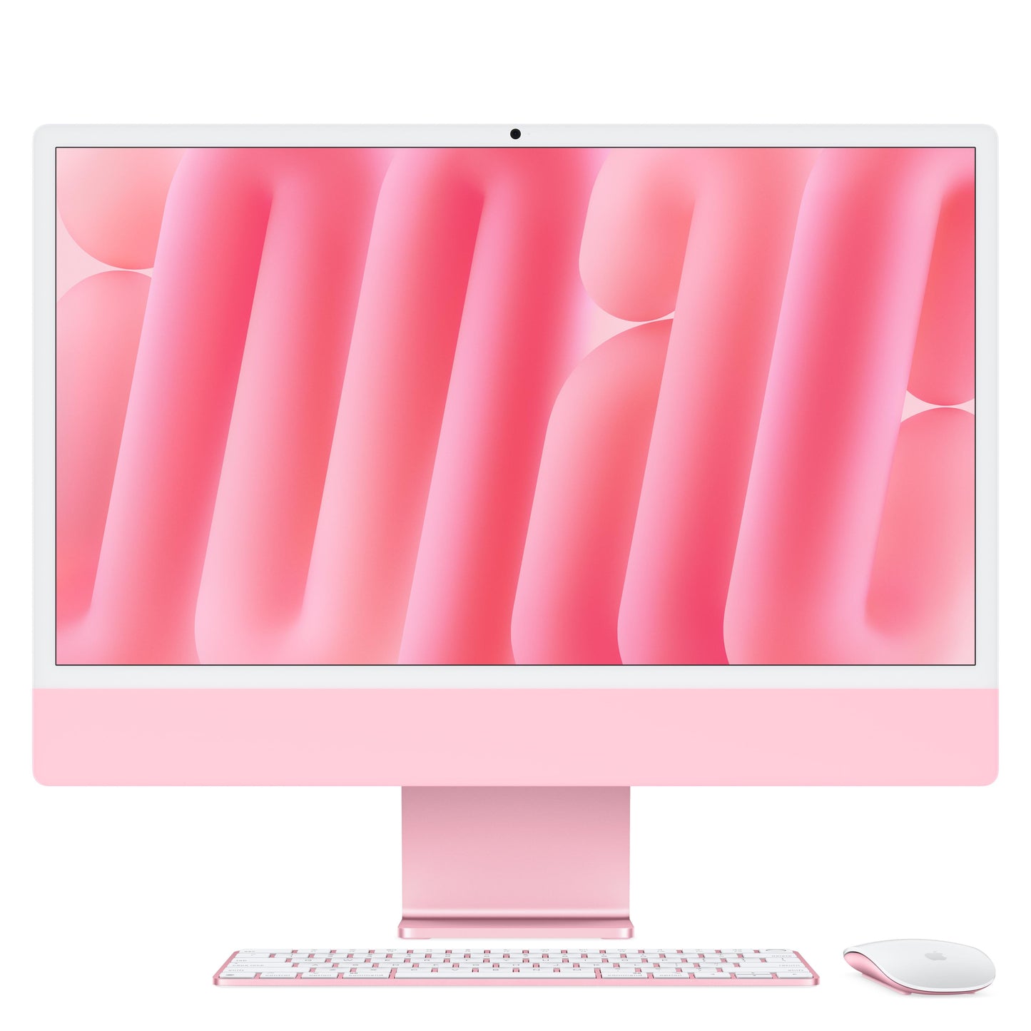 24-Zoll iMac mit Retina 4.5K Display: Apple M4 Chip mit 10-Core CPU und 10-Core GPU, 512 GB SSD - Pink
