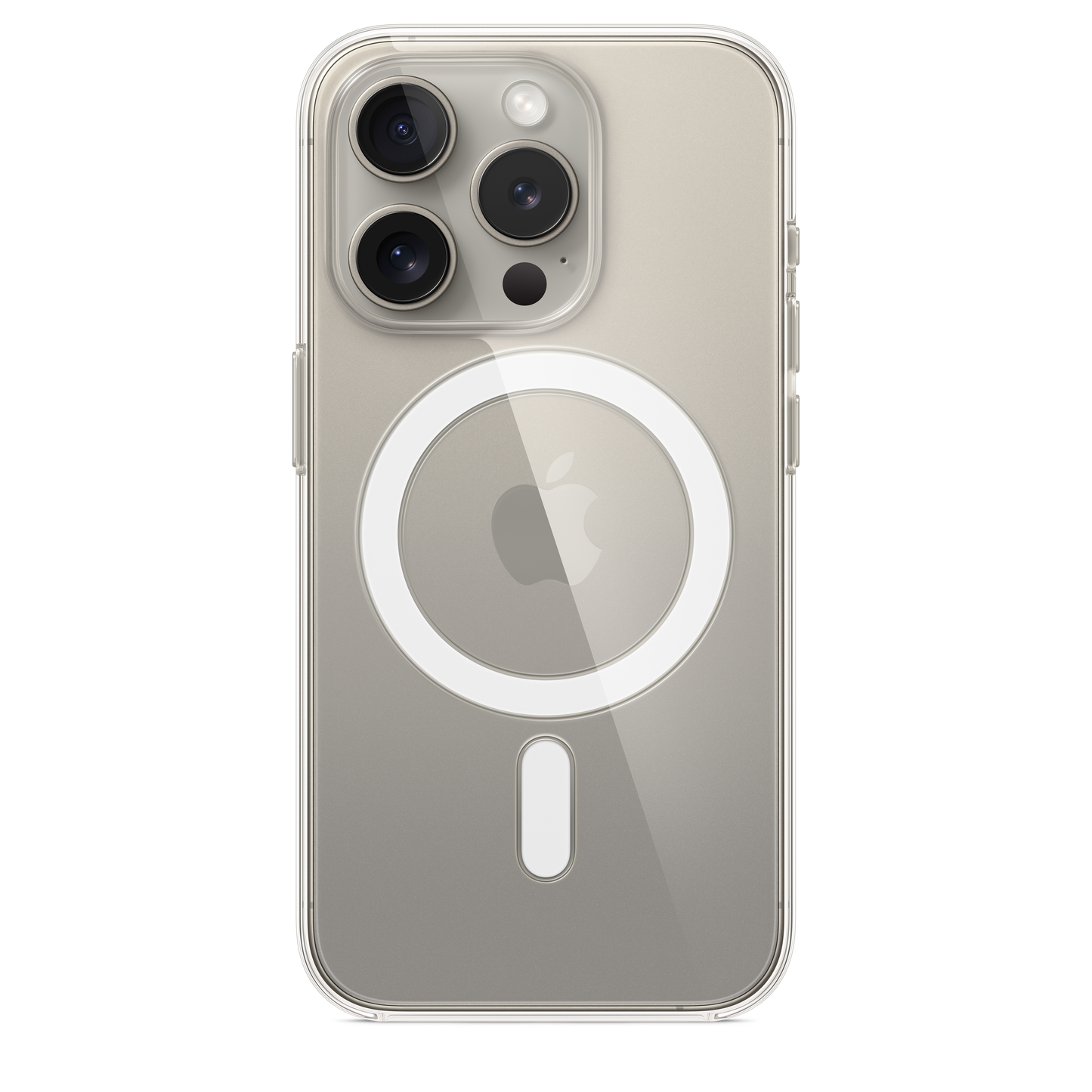iPhone 15 Pro Clear Case mit MagSafe