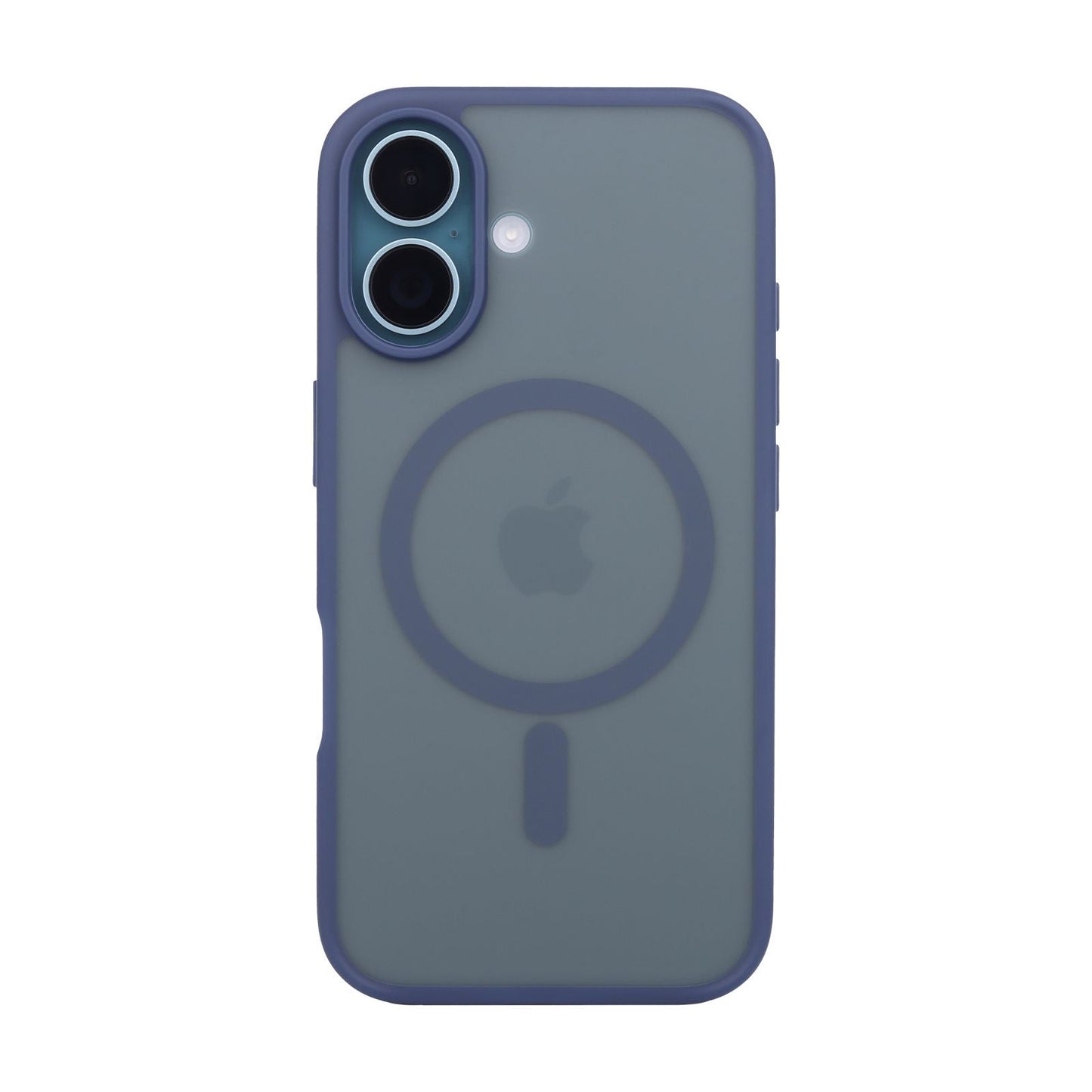 Tekne Matt MagSafe Case für iPhone 16 | Mattes Finish | MagSafe-kompatibel & kratzfest - Blau