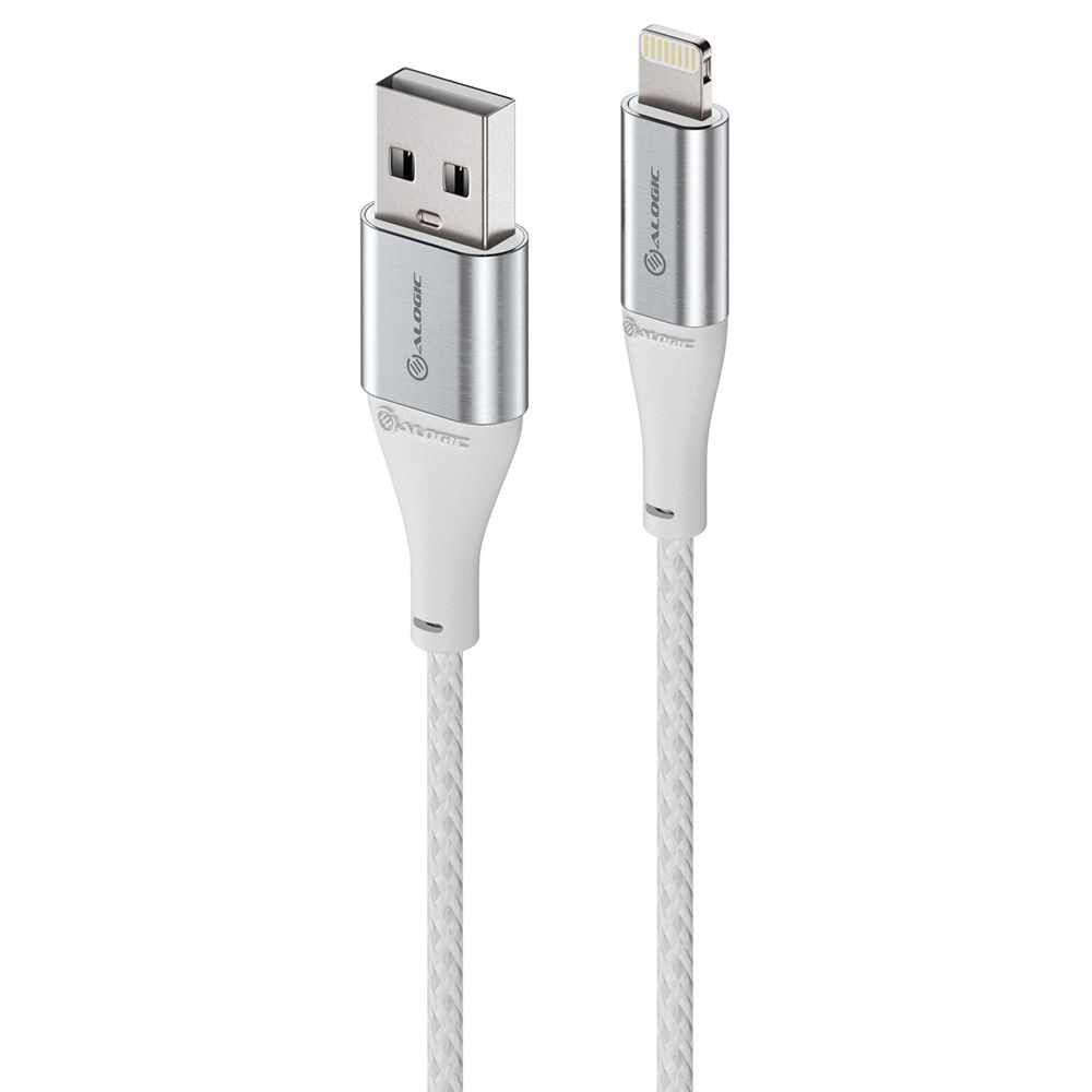 ALOGIC SUPER Ultra USB-A auf Lightning Kabel (1.5 m) - Silber