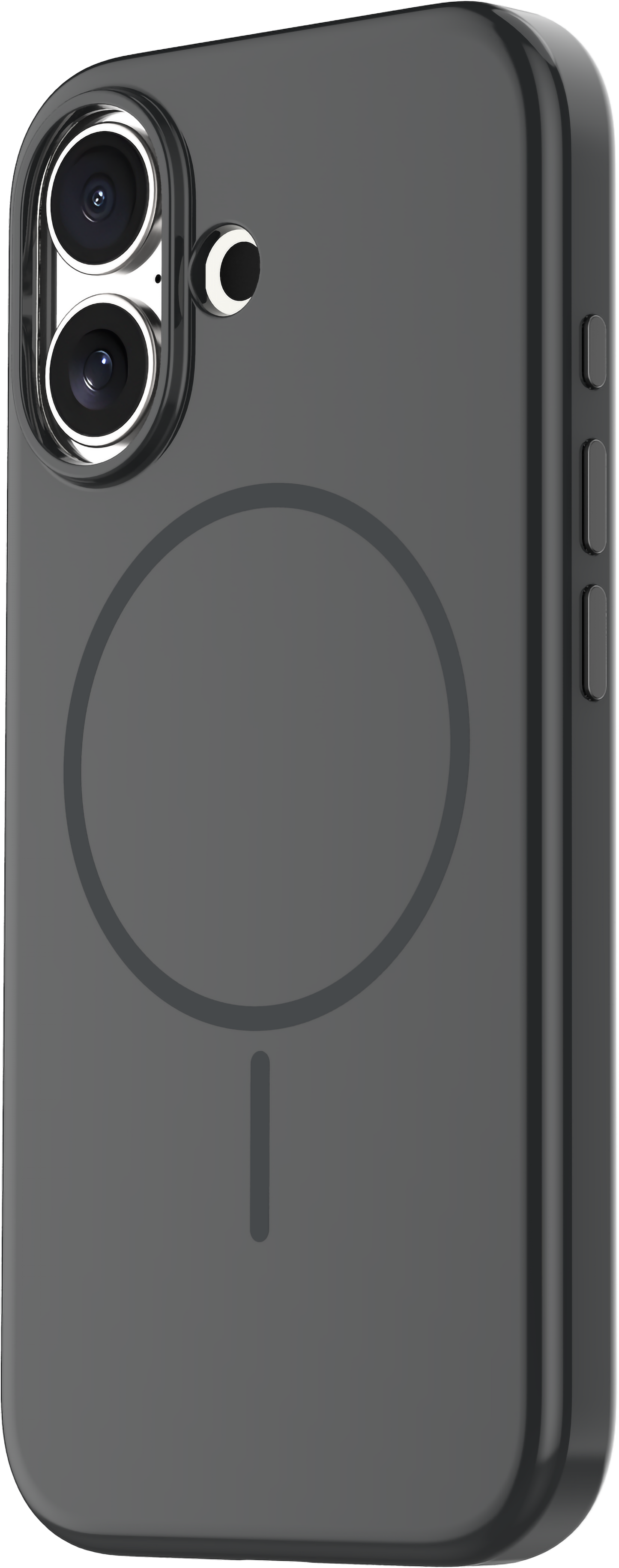 TEKNE Glanz-Hartschale für iPhone 17 – Schwarz