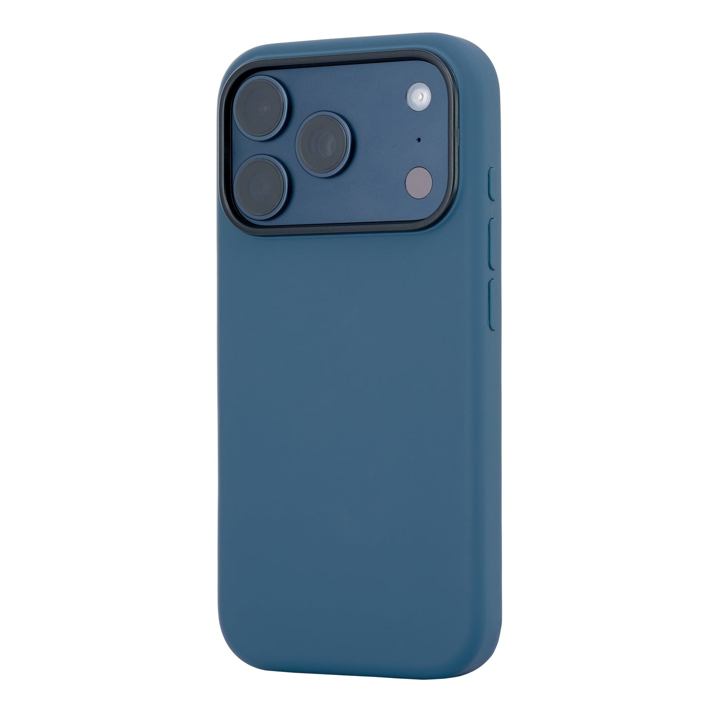 Tekne Silikonhülle Kompatibel mit MagSafe für iPhone 17 Pro – Blau