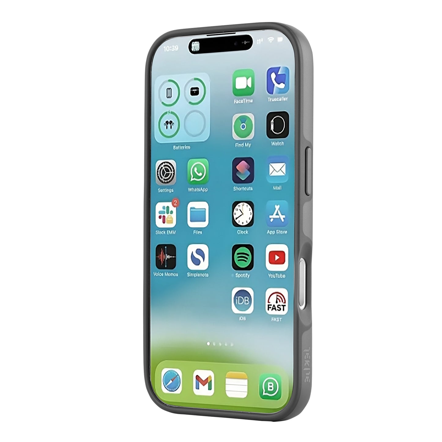 Tekne Solid Duo MagSafe Hülle für iPhone 17 – Grau