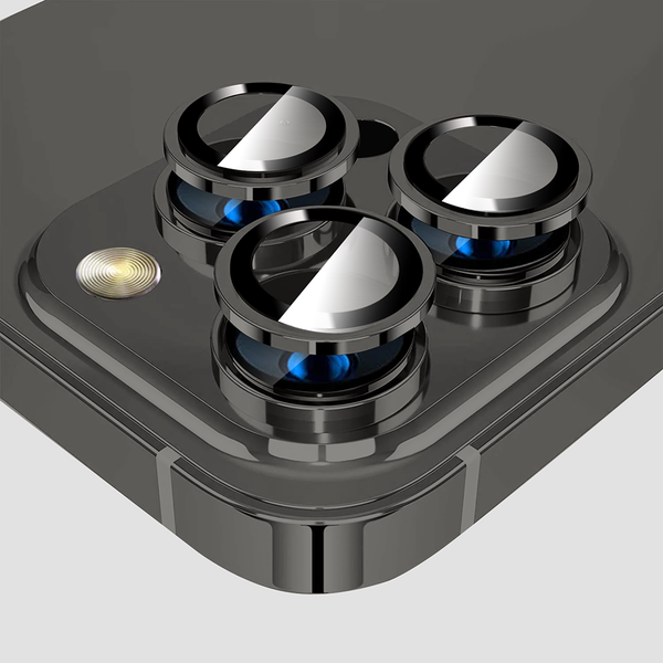 GRIPP FOCAL Kameraschutzglas 3N1 für iPhone 13 Pro & Pro Max – Dunkelgrau