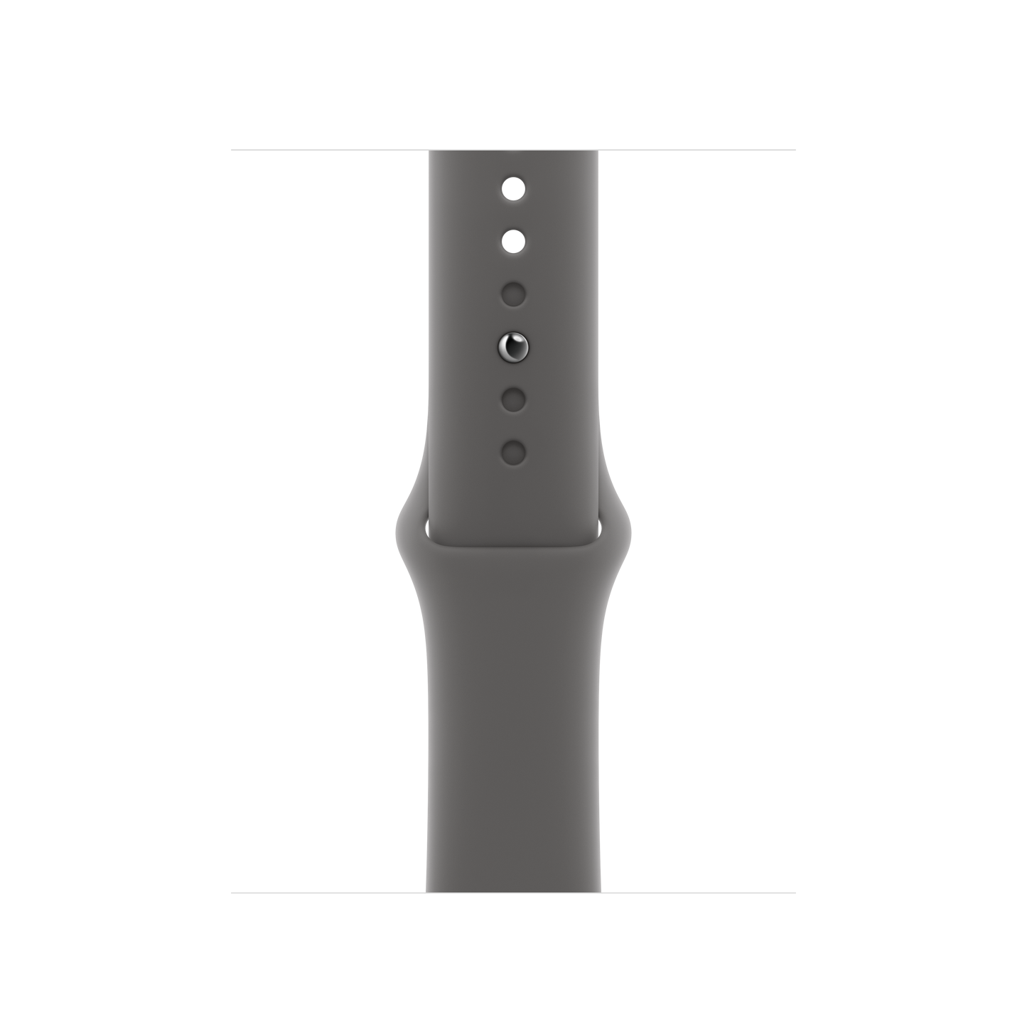 40mm Sportarmband Steingrau – S/M