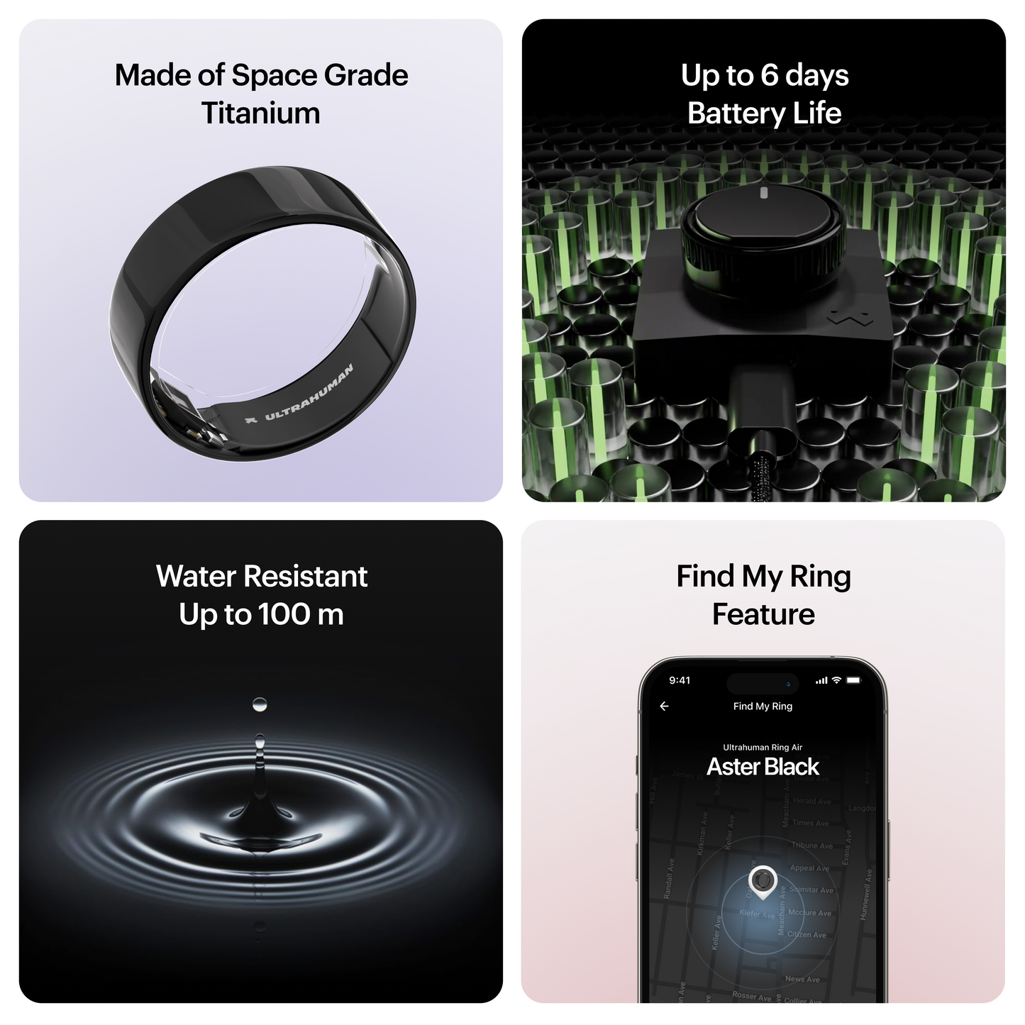 ULTRAHUMAN Ring AIR – Smarter Fitness-, Schlaf- und Aktivitätstracker für Herren/Damen