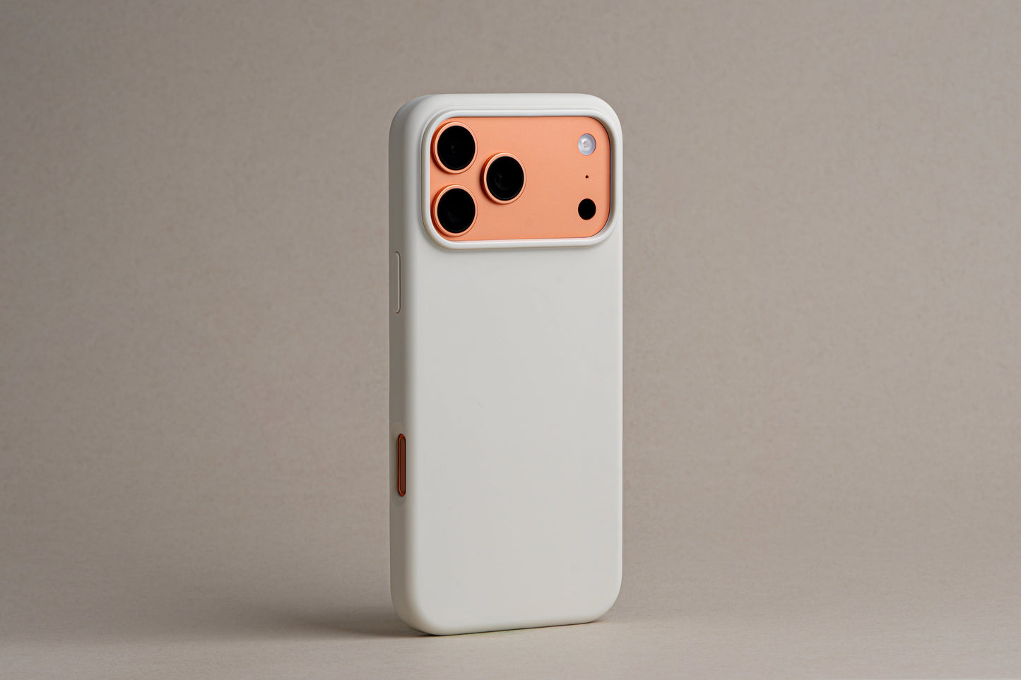 Tekne Silikonhülle Kompatibel mit MagSafe für iPhone 17 Pro Max-Beige