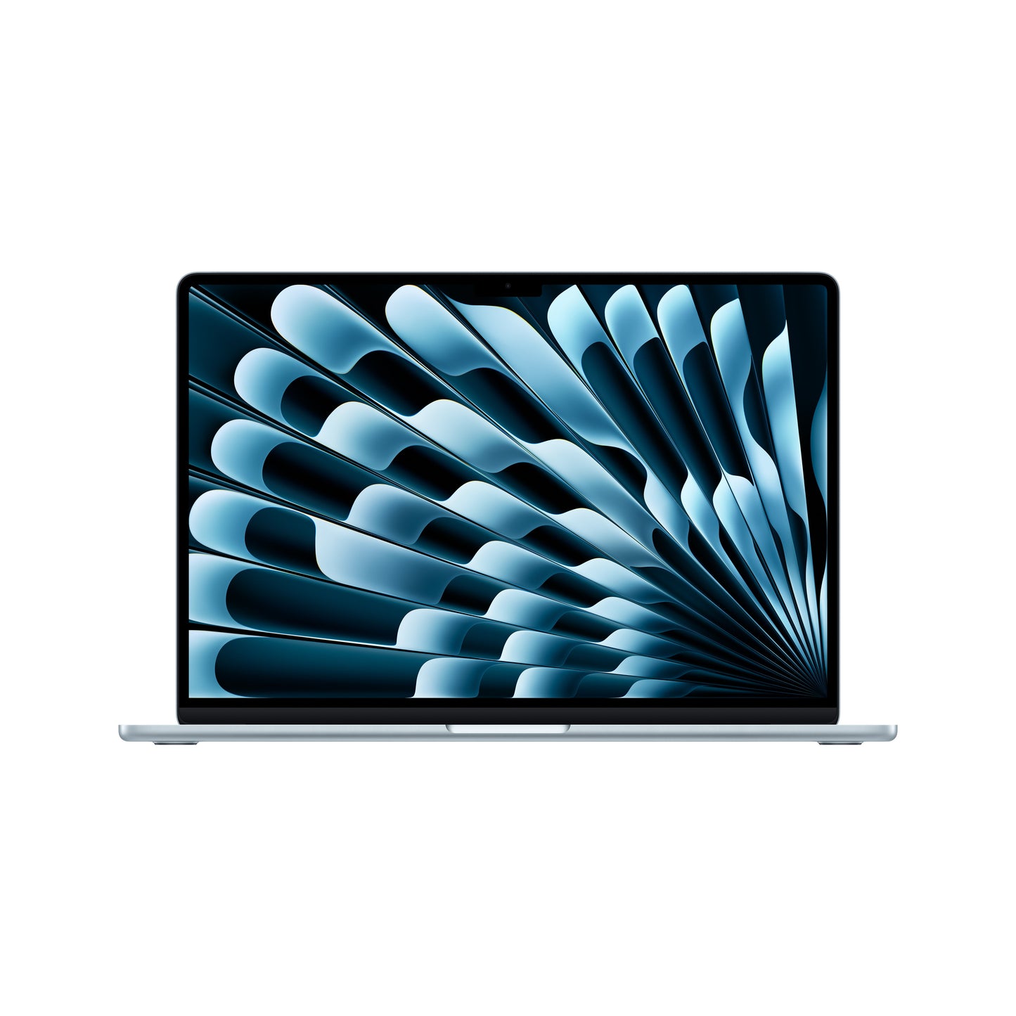15″ MacBook Air: Apple M4 Chip mit 10‑Core CPU und 10‑Core GPU, 256 GB SSD – Sky Blue
