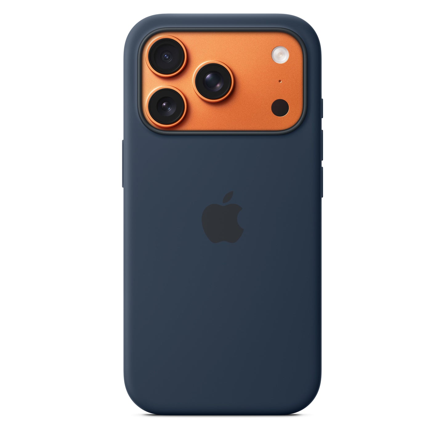 iPhone 17 Pro Silikon Case mit MagSafe – Mitternacht