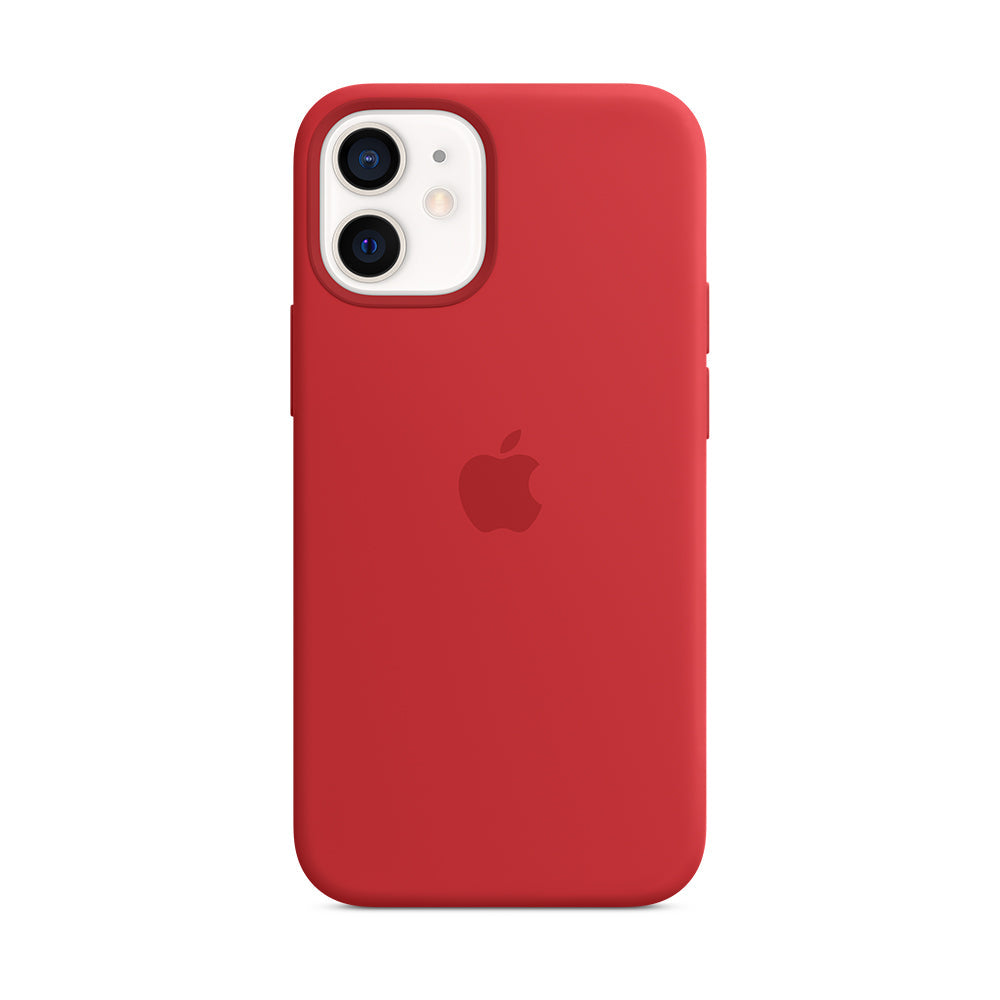 Apple Silikon Case mit MagSafe für iPhone 12 mini