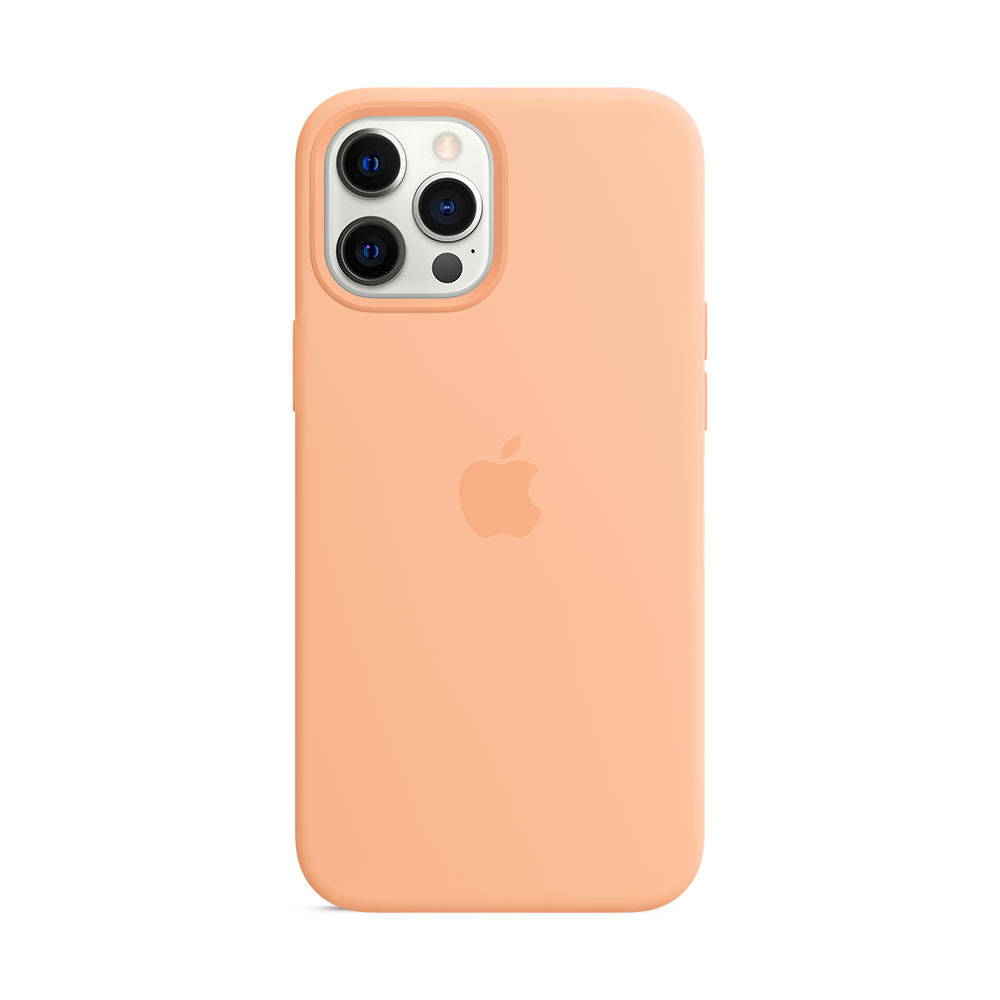 Apple Silikon Case mit MagSafe für iPhone 12 Pro Max